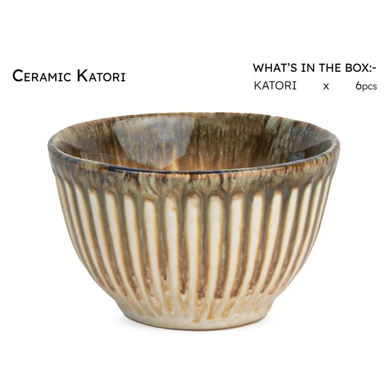 Mintora Beige Ceramic Snack Bowls (180 mL) - Set Of Six media 5