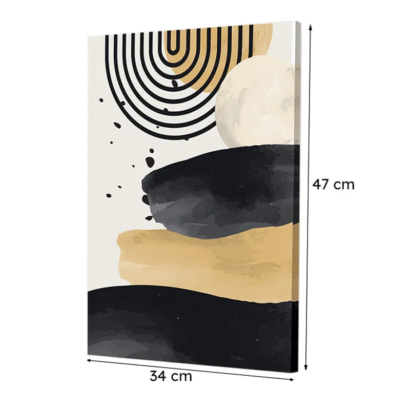 Mistara Abstract Canvas Wall Painting media 6
