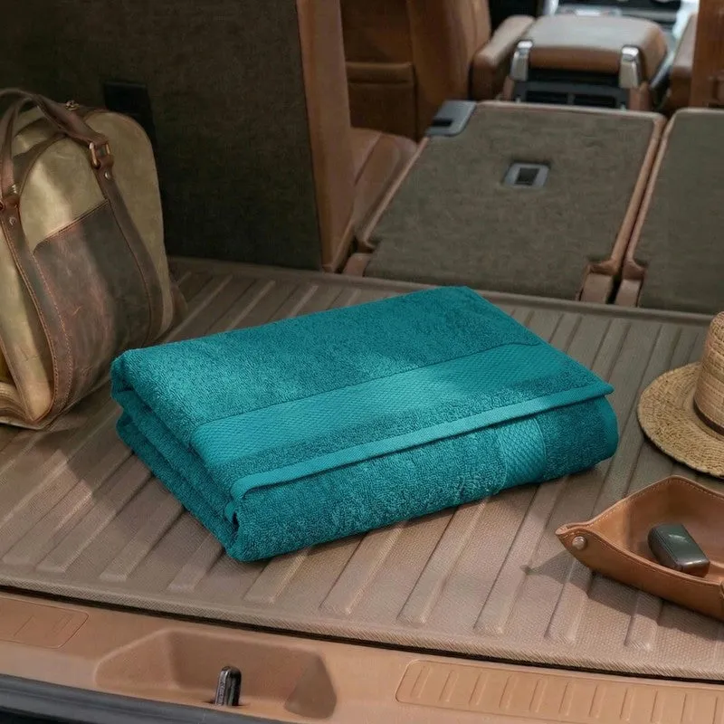 Monte Carlo Dry Nest Pure Cotton Bath Towel - Teal media 3