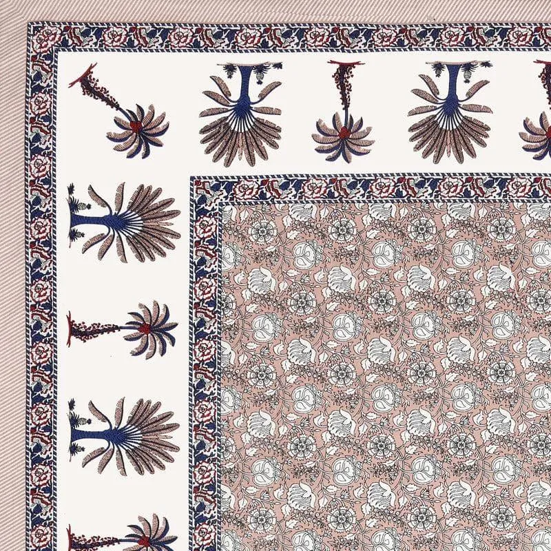 Kanishka Printed Cotton Bedsheet (Brown) - 140 TC media 4