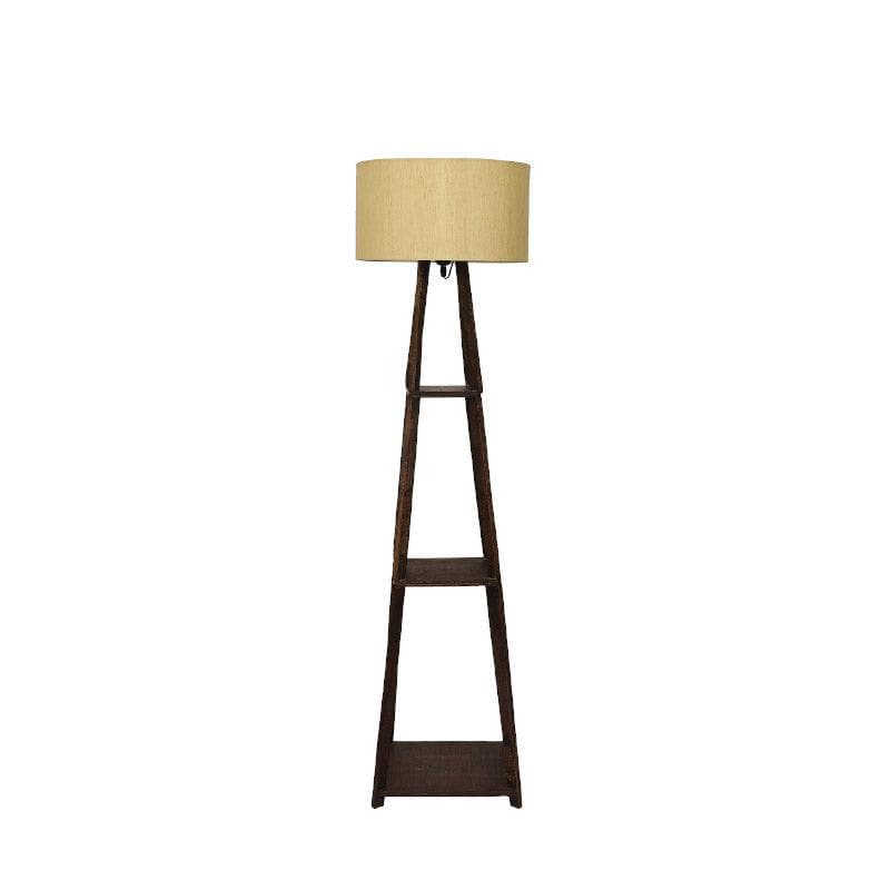 Seasa Wistera Floor Lamp With Shelf - Beige media 5