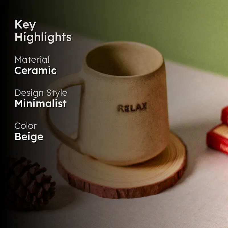 Relax Ceramic Coffee Ceramic Coffee Mug (300 mL) media 2