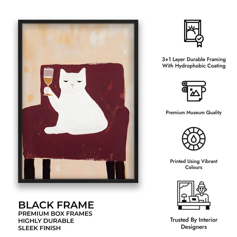 Sip Muse Archival Canvas Wall Art - Black media 9
