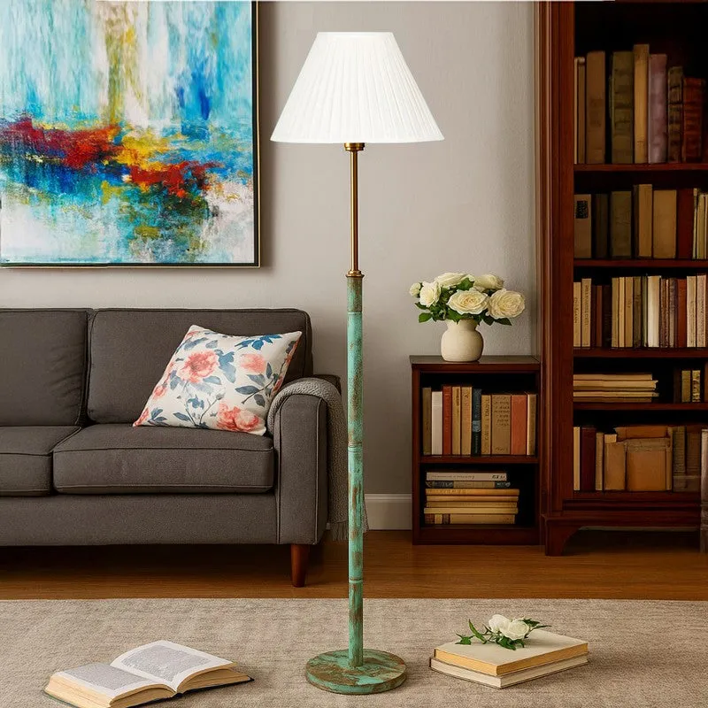 Luna Light Wooden Floor Lamp media 4