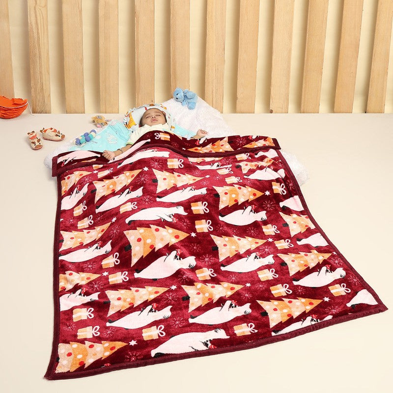Monte Carlo Whimsical Winter Wrap Kids Blanket - 600 GSM