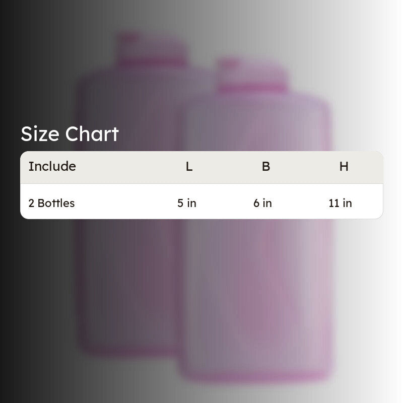 Adrian Water Bottle (Pink, 2000 mL Each) - Set Of Two media 7