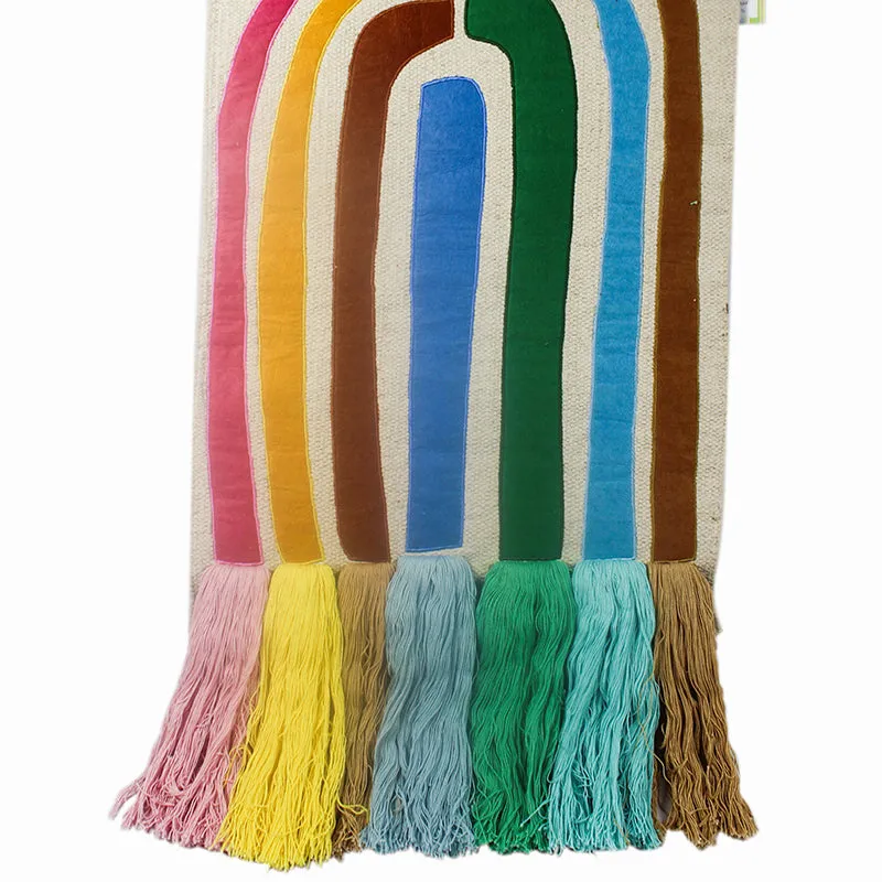 Rainbow Rove Fabric Wall Accent media 5