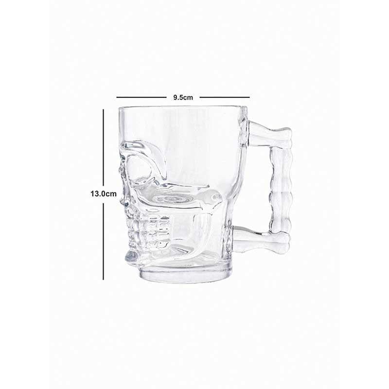 Skull's Got It Beer Mug (520 ml ) - Set of Two media 5