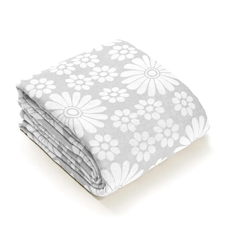 Saral Home Chitki Cotton Bedsheet (Grey) - 150 TC media 4