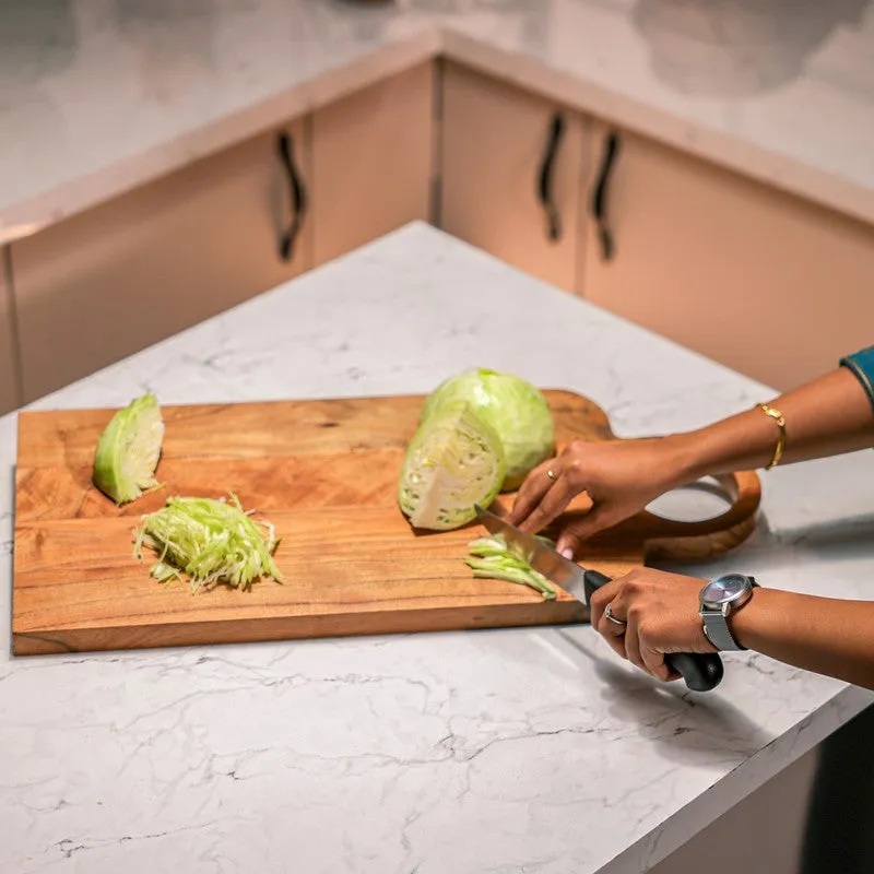HaloHandle Wood Chopping Board media 4
