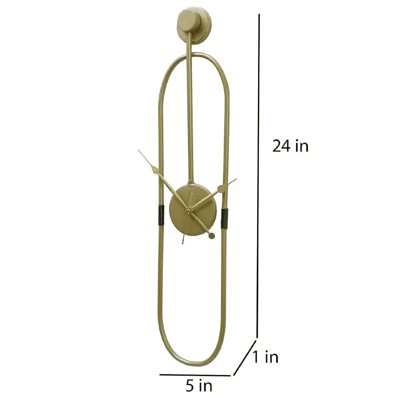 Naoko Wall Clock - Gold media 6