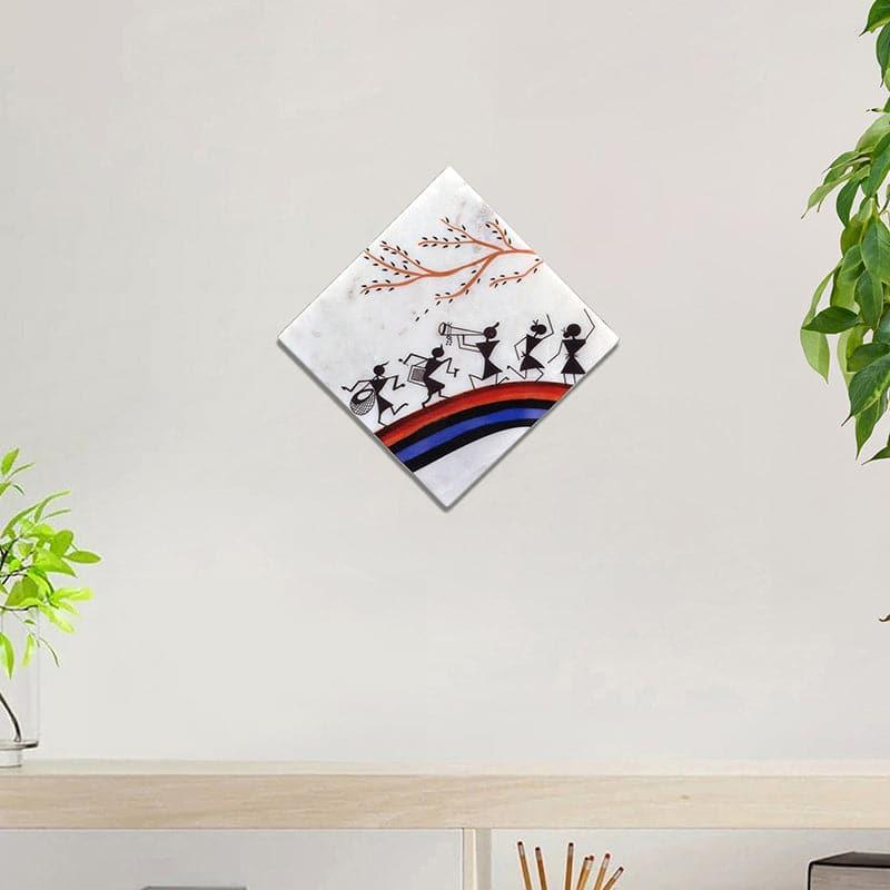 Tribe Parade Printed Marble Wall Accent