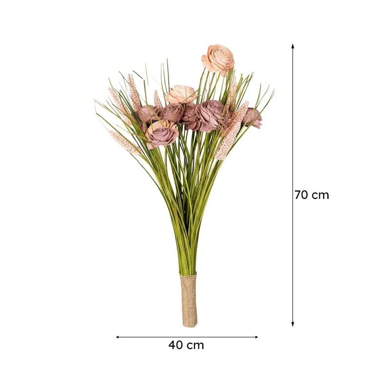 Rossaria Artificial Dried Flower Bunch media 7