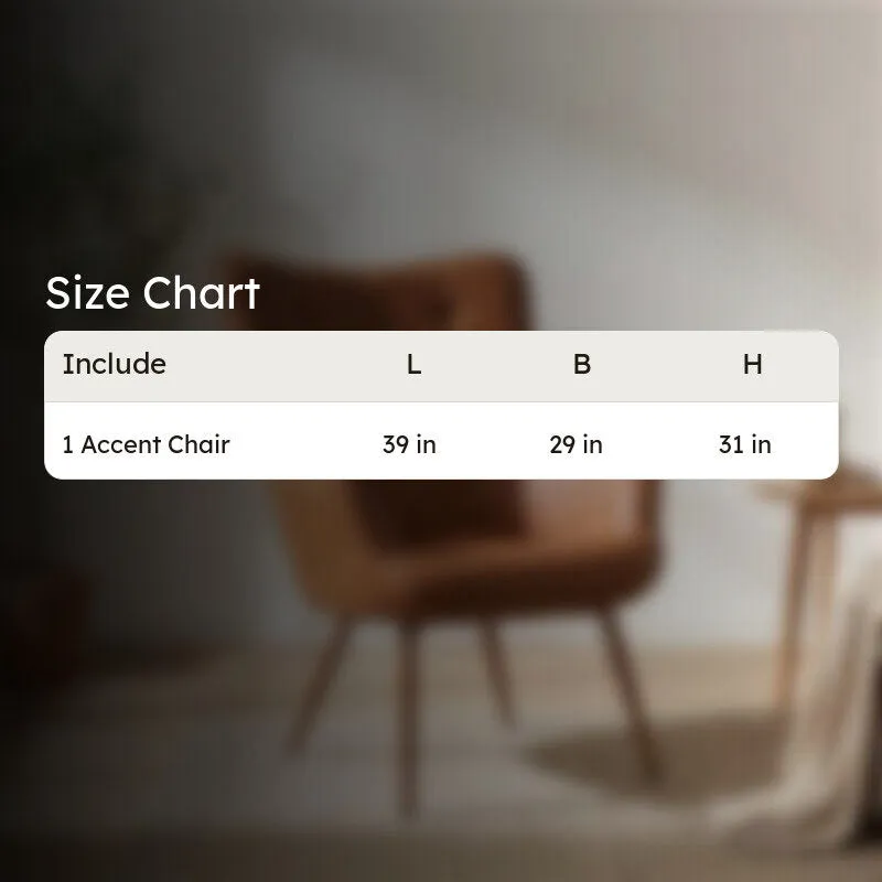 Cushora Neem Wood Accent Chair - Brown media 6
