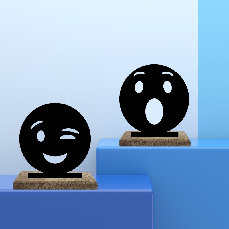 Wink and Wow Showpiece - Set Of Two media 3