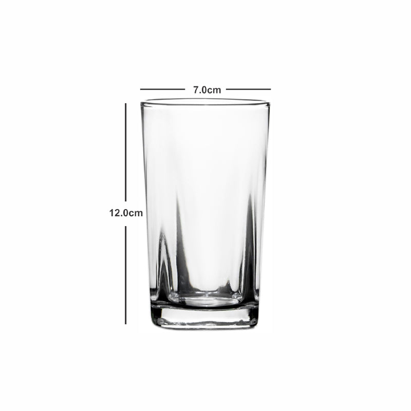 Jasmine Glass Tumbler (320 ML) - Set Of Six media 4