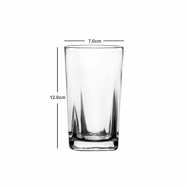 Jasmine Glass Tumbler (320 ML) - Set Of Six media 4