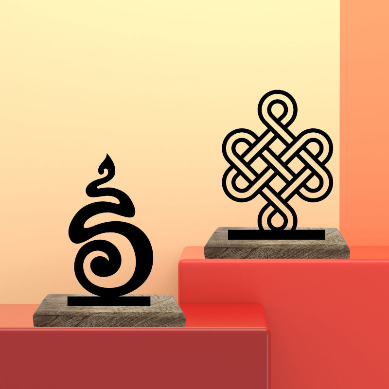 Spiritual Freedom Showpiece - Set Of Two
