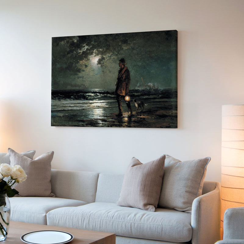 Moonlit Nights Wood Wall Art media 4