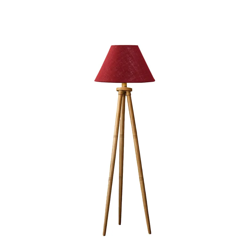 Sienna II Tripod Floor Lamp - Maroon media 4