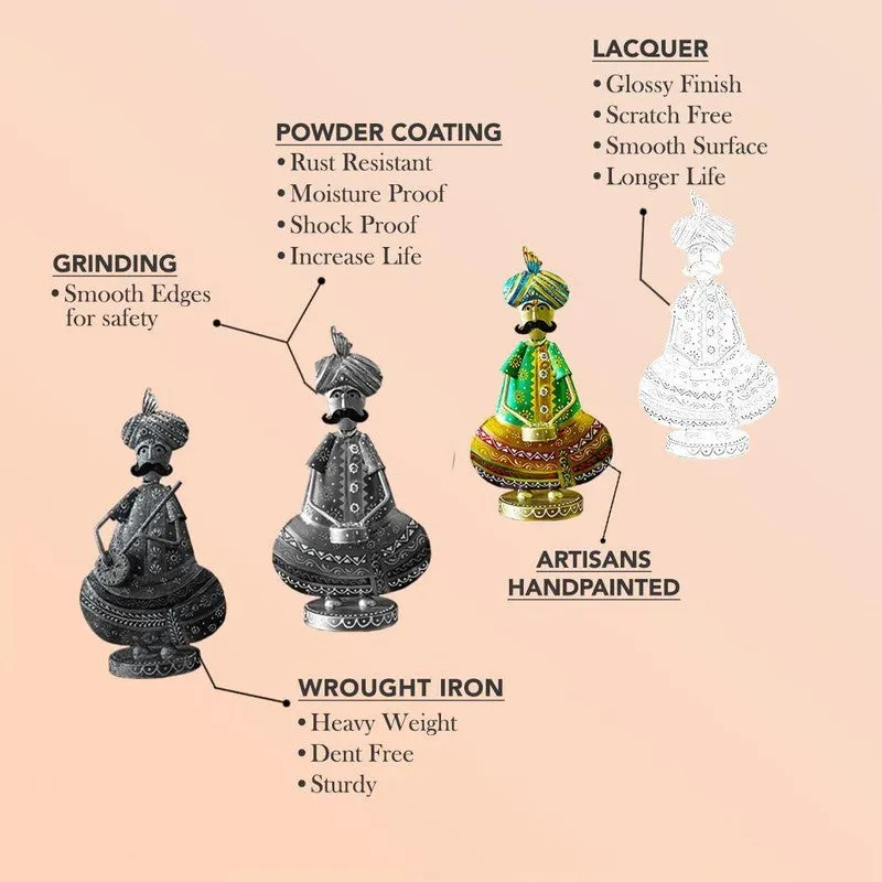 AuraCraft Decorative Showpiece - Set Of Three media 4