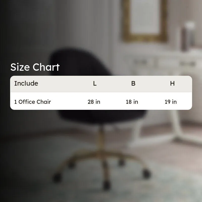 Chairon Metal Office Chair - Black media 7