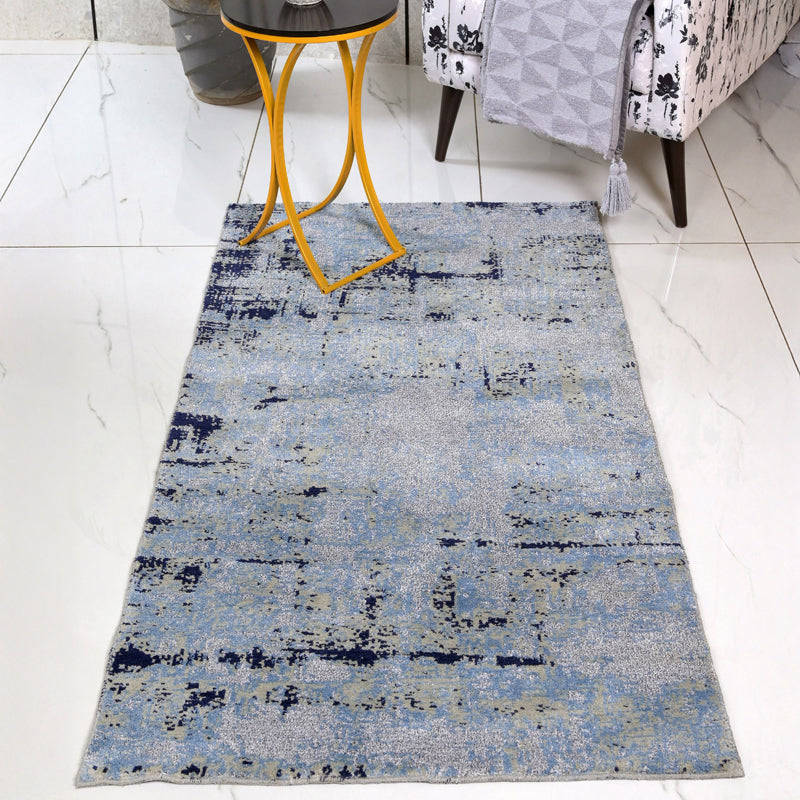 Anira Soft Pile Anti-Skid Carpet - Blue media 3