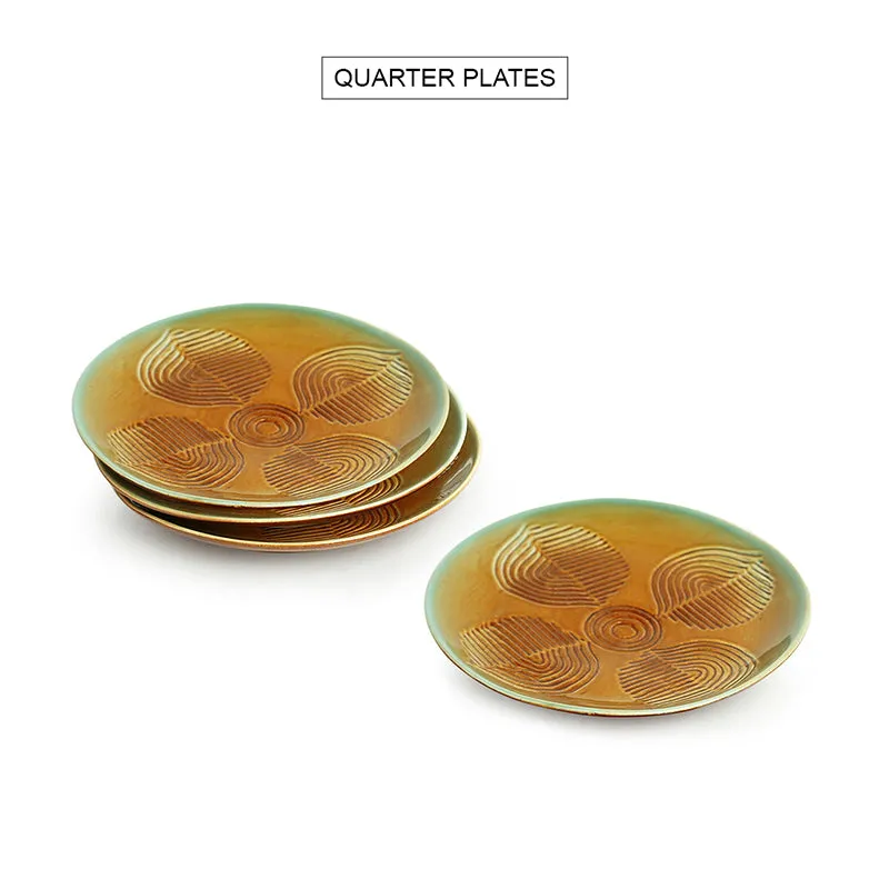 Rasika Ceramic Quarter Plate - Set Of Four media 3