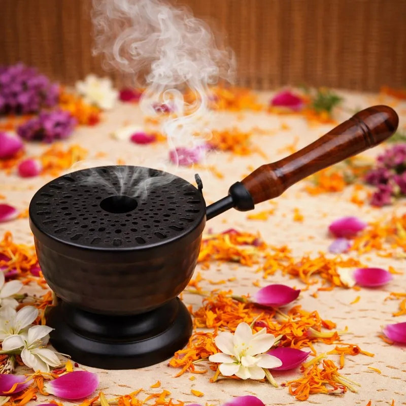 Dhyan Deep Incense Holder - Black media 3