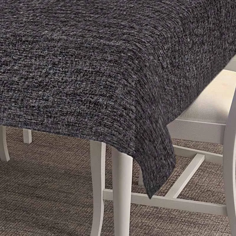 Monochromatic Melange Table Cover - Black media 5