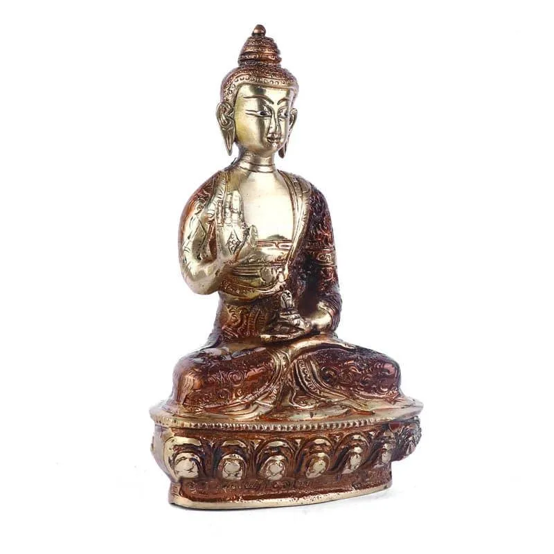 Divine Budha Brass Idol media 4
