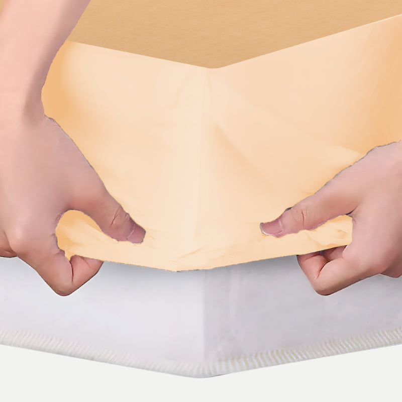 Oswal Mattress Protector - Orange media 3