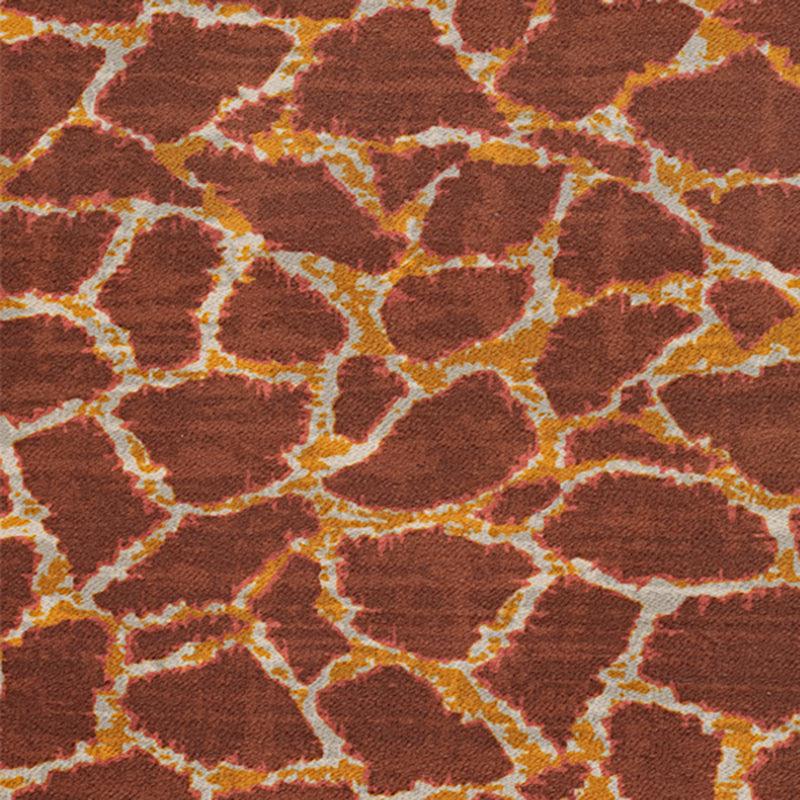 Ailin Abstract Polyester Anti-Skid Polyester Carpet - Light Brown media 4