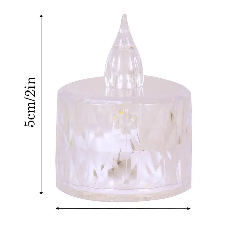 Forever Glow Smokeless Flameless Candle - Set Of Four media 7