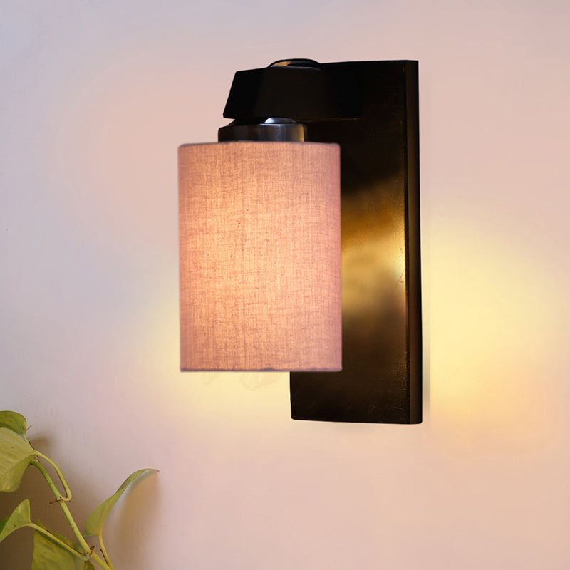 Eyrie Wooden Wall Lamp - Grey