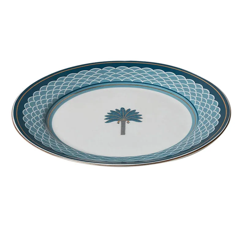 India Circus Blanche Bone China Dinner Plate media 6