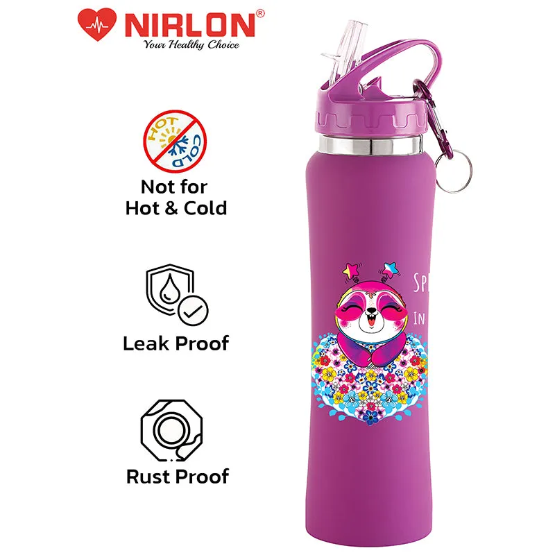 Lavender Teddy Sipper Water Bottle - 750 mL media 7