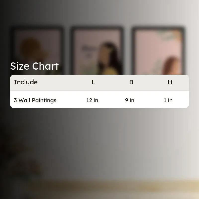 Sunlit Muse Paper Wall Painting With Frame - Black media 6