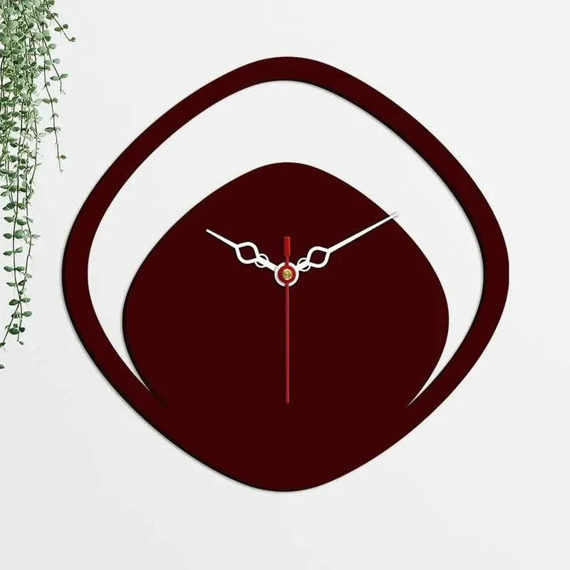 Wing Curve Wooden Wall Clock media 5