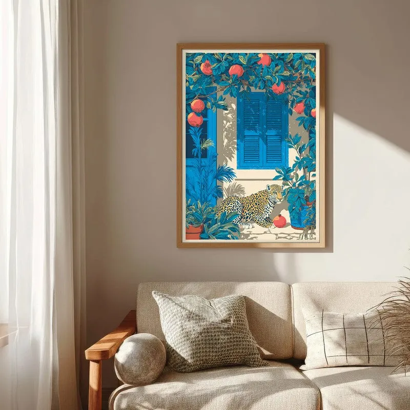 Heritage Home Canvas Wall Painting - Brown Frame media 6