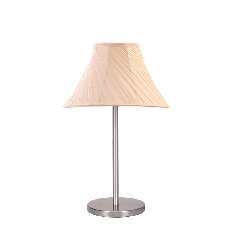Noctra Glow Pleatra metal Table Lamp - OffWhite media 5