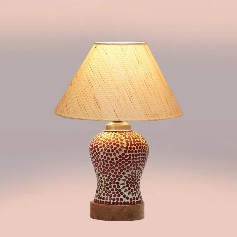 Elevira Wooden Table Lamp - Multicolor media 6