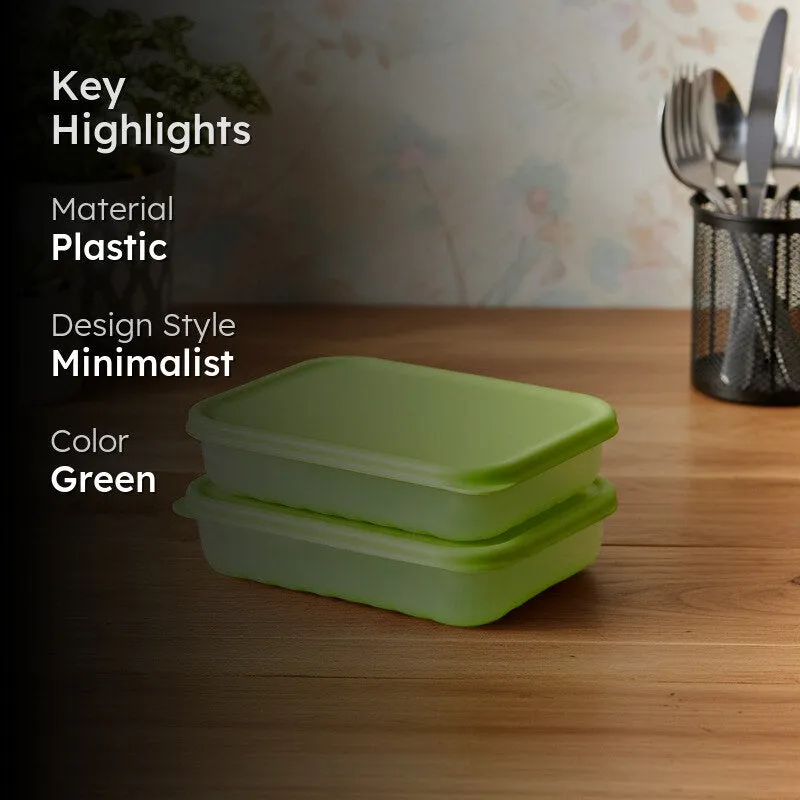 Elvya Compact Container (760 mL Each) - Set Of Two media 2