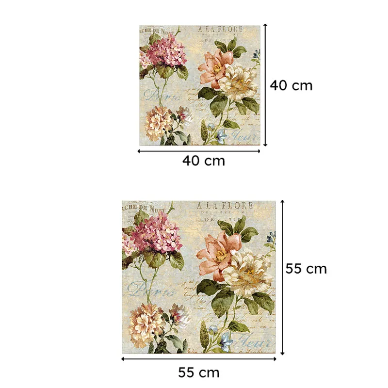 English Blooms Canvas Wall Art media 7