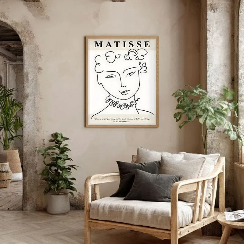 Artistic Soul Canvas Wall Painting With Brown Frame media 4