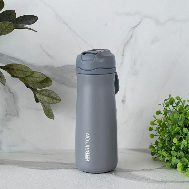H2O Splash Hot & Cold Thermos Water Bottle (Grey) - 600 mL media 3