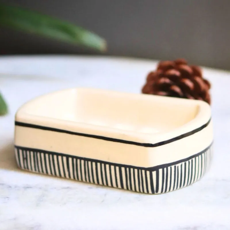 Battista Ceramic Soap Dish media 1