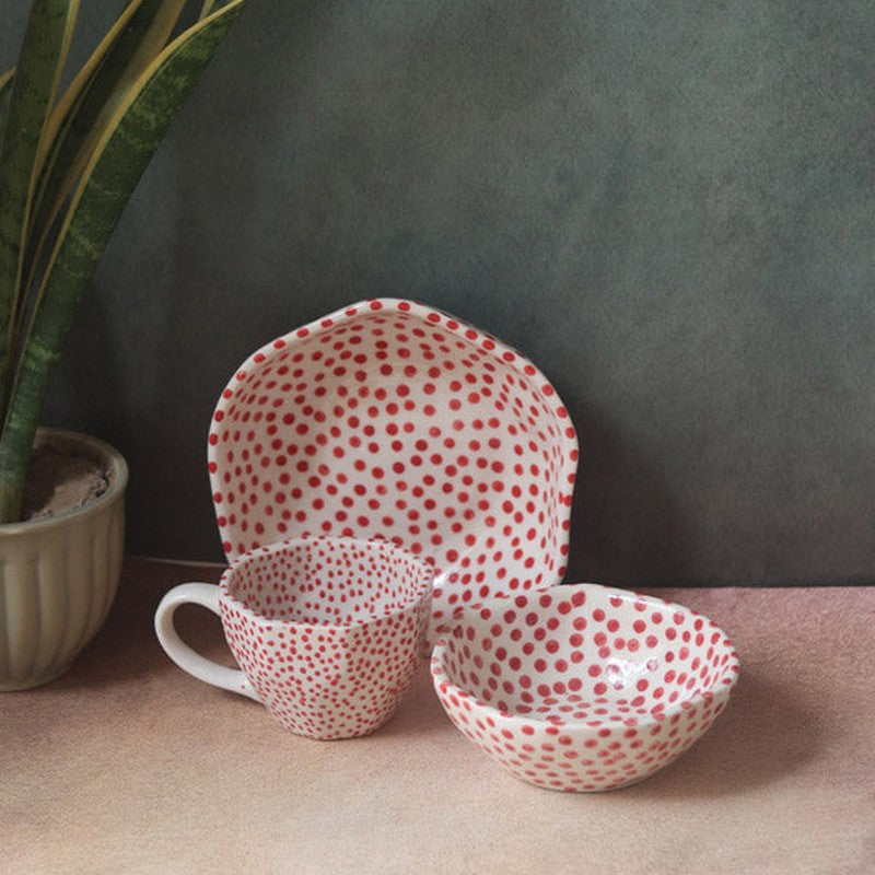 Indera Tea & Snack Set - Three Piece Set - Bundles