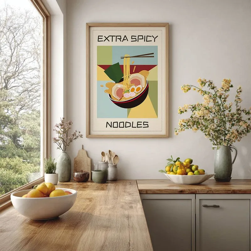 GeometricStrings Archival Canvas Wall Art - Brown media 5