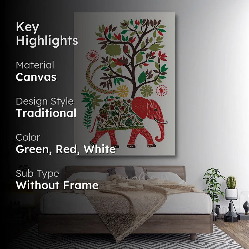Vivid Mathanga Canvas Wall Art media 2